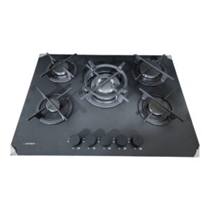 Plaque de cuisson ARTHERLUX 5F inox noire